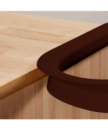 Baby Proofing Edge and Corner Guard Set - 2m / 6.5ft Furniture Bumpers with 8 Corner Guards - Pre-Taped Cushions in Brown - Child Safety Protectors - Buy Online on GoSupps.com