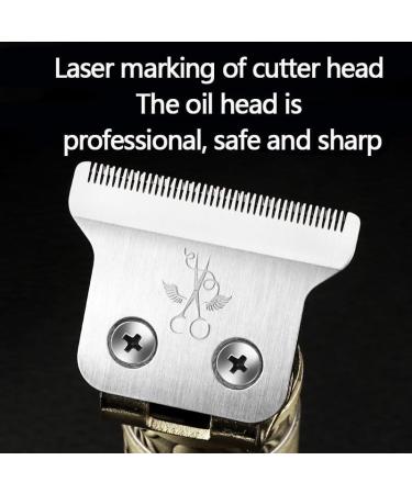 Pro Hair Clipper Push and Shear Barber Set Professional Electric Oil Head Push and Shear Carving Pusher Razor Nose Hair Device(Silver) - Buy Online on GoSupps.com