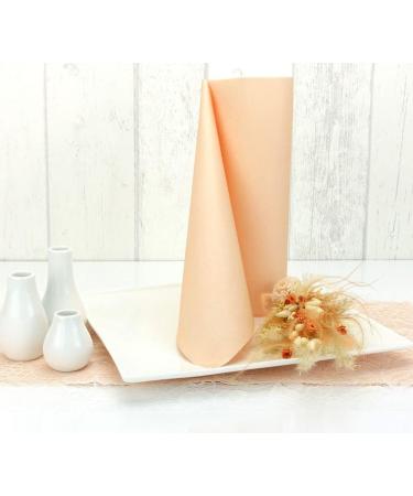50 APARTina Fabric-Like Airlaid Napkins - Bleached Apricot 40x40 cm | Premium Quality for Elegant Dining | International Shipping - Buy Online on GoSupps.com