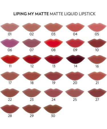 Golden Rose Liping My Matte Durable Matte Liquid Lipstick Mouth 16 - Buy Online on GoSupps.com