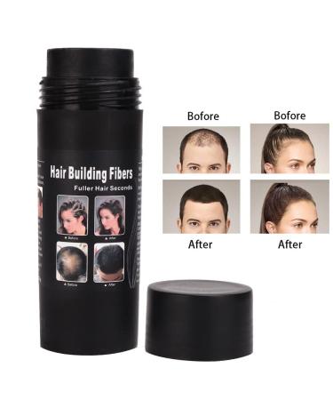 Hair Fibers for Thin Hair - Natural Build-Up Fiber Powder for Volume | Black Hair Care Solution - Buy Online on GoSupps.com