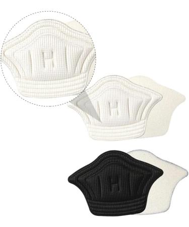 PLAFOPE 2 Pairs Heel Pad Women's Pumps Shoe Insoles for Flat Feet - Cushion Protector for Comfortable Shoes - Miss White 11.5X8X0.5cm - Buy Online on GoSupps.com