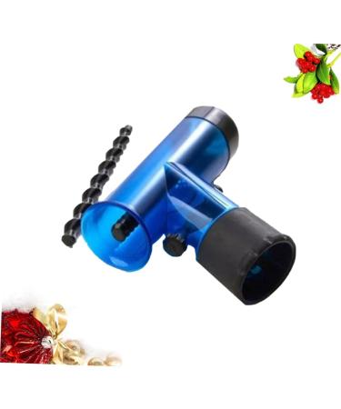 FOMIYES Hair Dryer Spiral Curl Rollers Rod Curls Hair Perm Rods Dryer Mouth Cover Curlers Roll Curly 21.5*16*6.3cm Blue - Buy Online on GoSupps.com