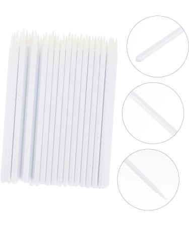 MUSISALY 100pcs Disposable Eyeliner Brush Makeup Brush Applicator Eye Tool Brush Eye Makeup Brush Cosmetic Brush Eyeliner Fiber Brush Eyeliner Applicator Makeup Eye Tool 9x6.5cm White - Buy Online on GoSupps.com