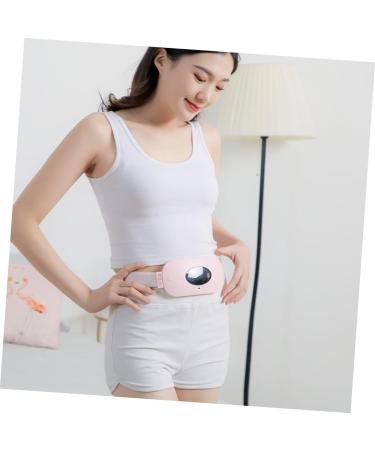Solustrie Women's USB Heating Pad for Menstrual Relief - Warm Belt Pillow for Cramps - Pink Waist Band - International Shipping Available - Buy Online on GoSupps.com