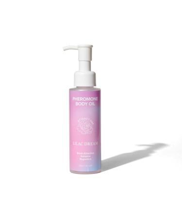 Eye Of Love BLOOM Lilac Dream Pheromone Body Oil for Her Alcohol Free Moisturizing Body Oil Evening Vanilla Musk Scent