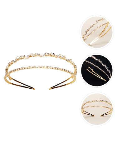 Holibanna Crystal Headband - Rhinestone Bridal Crown | Fashion Hairband for Stunning Photo Shoots - Buy Online on GoSupps.com