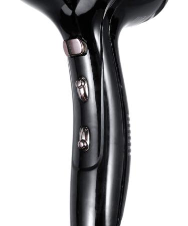 Ionic Hair Dryer Professional Hair Dryer 1800W Fast Dry Dryer Salon Women Hairdryer for Curly and Straight Hair 3 Heat 2 Speed and Cool Shot Button 4 Nozzle for Travel Salon Home Use Black small gift - Buy Online on GoSupps.com