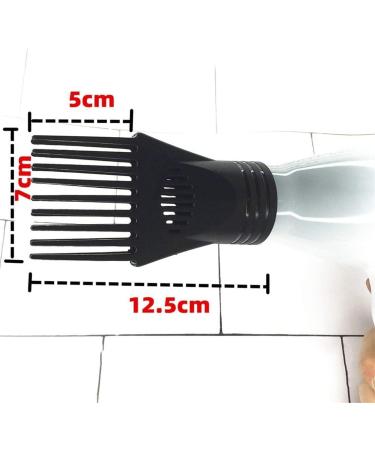 Universal Hair Dryer Comb Nozzle Plastic Hairdressing Salon Blow Comb Attachment Hair Styling Tool - Ideal Accessory for any Hair Dryer - Buy Online on GoSupps.com