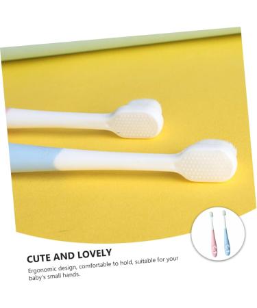 Beavorty 2pcs Infant Toothbrush Set - Perfect Teeth Cleaning Gift for Babies - International Shipping Available - Buy Online on GoSupps.com