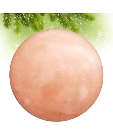 SMASOLO Savonnette au Sel de L'Himalaya Boule de Cristal Orange 1 Pi ce Pierre Naturelle Min raux pour Massage Exfoliation Soins Spa Bain D tente - Buy Online on GoSupps.com