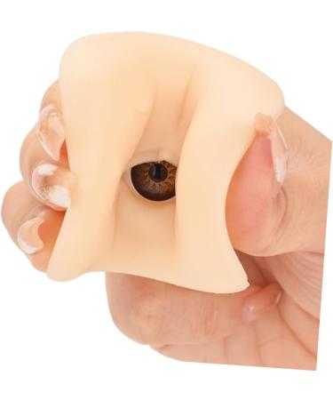 Ipetboom 2pcs Makeup Practice Skin Eyeshadow Fake Skin for Training Reusable Silicone Skin Washable Eye Plate - Buy Online on GoSupps.com