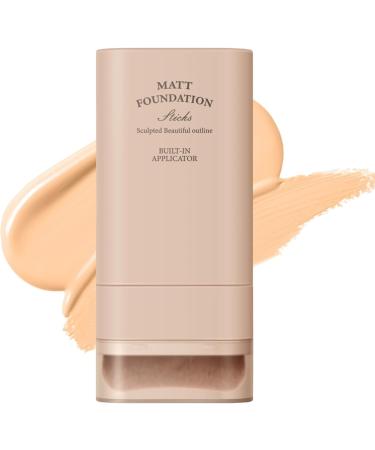 Foundation stick concealer pen foundation stick face primer blemish corrector portable foundation makeup corrector 20 g with makeup brush 03 1 piece 1er Pack - Buy Online on GoSupps.com