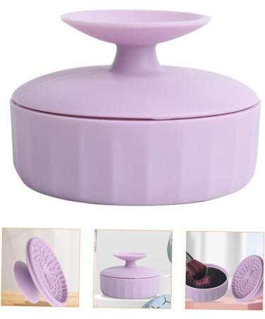 VOSAREA 5pcs Makeup Brush Cleaning Box | Efficient Makeup Cleaner Mat & Sponge Cleaner for Perfect Brush Care - Buy Online on GoSupps.com