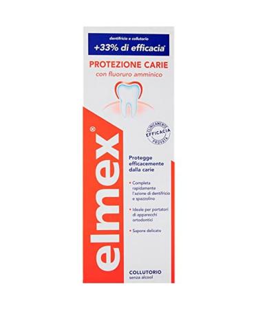 Elmex protection tooth decay mouthwash 400 ml