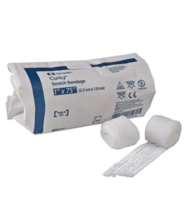 Covidien 2249 Curity Stretch Bandage 6" x 75" Size (Pack of 6)