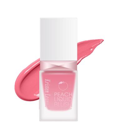 WOBBLO Liquid Blush Cream Facial Blush 18ml | Natural Look Facial Blush Long Lasting Water Resistant Blush Cheek Stick Blush H edo Finish 5#