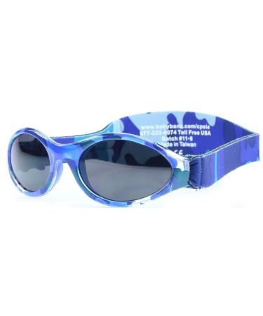 Kidz BANZ Adventurer Sunglasses 2-5 Years - Blue Camouflage