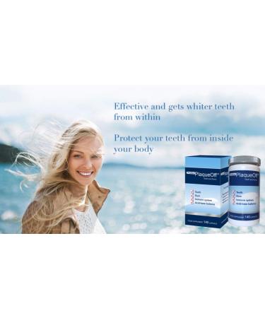 ProDen PlaqueOff Capsules - 140 Tablets for Teeth & Gums | Fight Bad Breath Plaque & Tartar - International Shipping Available - Buy Online on GoSupps.com