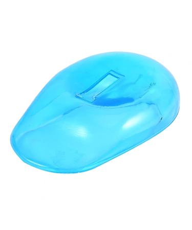 2pcs Blue Hairdresser Ear Cover Shield - Anti-Staining Plastic Guard for Dye Protection - Buy Online on GoSupps.com