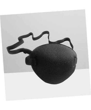 FOMIYES 2pcs Lazy Eye Patch Blindfolds for Adults Single Eye Cover Eye Patches for Adults Eyepatch Black - Buy Online on GoSupps.com