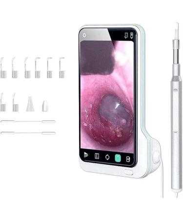 Earwax Remover Tool Otoscope Endoscope with LED Lights & Camera Ear Cleaner Ear Pick Ear Cleaning Kit for Kids Adults & Pets - Buy Online on GoSupps.com
