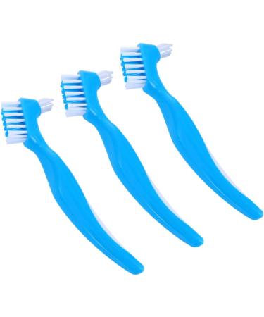 Buy Healvian 6-Stk Children's Prosthesis Care Toothbrush Kit - Double-Sided Cleaning Tool for False Teeth & Dentures - Buy Online on GoSupps.com