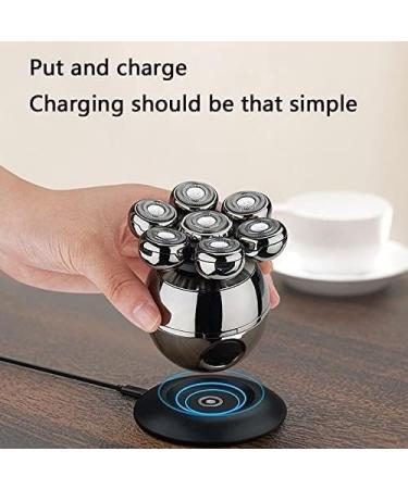 GeRRiT 7D Electric Razor for Men - Waterproof Multi-Function Shaver with LCD Display | Best Electric Razors for a Smooth Shave - Buy Online on GoSupps.com