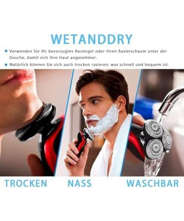 SH60/72 Replacement Shake Head for Philips Series 6000 - Compatible Blades for S6810 S6850 S6880 Rasors - Buy Online on GoSupps.com