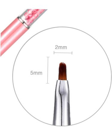 Beavorty nail art design pen nail art painting pen silicone nail art pen nail art carving pen nail art pen brush nail polish painting pen gel nail art brush small round head nail brush - Buy Online on GoSupps.com