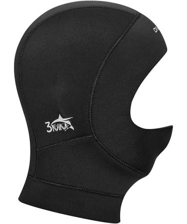 Wetsuit Hood Neoprene Scuba Head Cover 3MM Black Small - Thermal Diving Hood for Men and Women - Ideal for Snorkeling, Surfing, and Water Sports - Buy Online on GoSupps.com