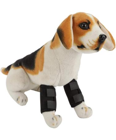 Dog Knee Pads 1 Pair Dog Knee Pads Pet Knee Brace Surgical Wound Protector for Body Injuries(S) - Buy Online on GoSupps.com