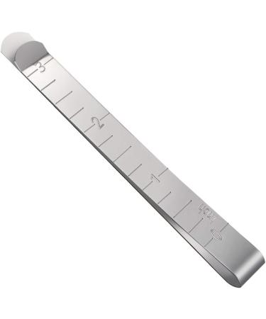 Sewing Clips Pack of 15 - Stainless Steel Hemming Clips with 3 Inches Measurement Ruler - Quilting Supplies for Fabric Pinning and Marking - Buy Online on GoSupps.com