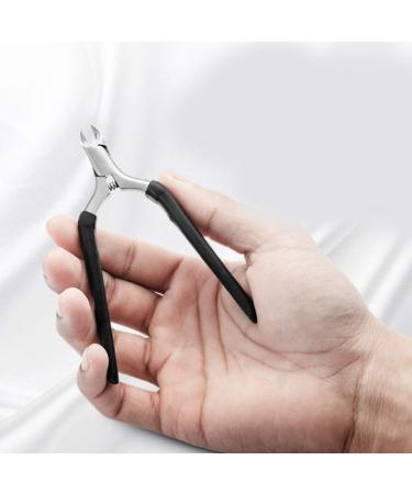 Baluue 1pc Leather Nail Trimmer Manicure Tools Cuticle Shaver Nail Dead Skin Scissor Major Suite - Buy Online on GoSupps.com