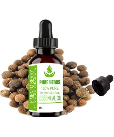 Buy Pure Herbs Pimento Berry Essential Oils 100ml | Aromatherapy & Natural Benefits | International Shipping - Buy Online on GoSupps.com