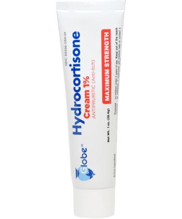 3-Pack Hydrocortisone Maximum Strength Cream 1% - Anti-Itch Relief for Redness, Swelling, Bug Bites, Eczema, Hemorrhoids & More - Buy Online on GoSupps.com