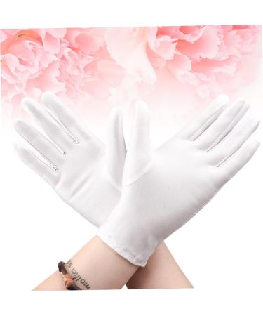 FOMIYES 9 Pairs Moisturizing Hand Gloves Moisturizer Gloves Jewelry Inspection Gloves Etiquette Gloves Food Gloves Moisturizing Gloves Soft Cotton Serving Gloves Elastic Gloves Clean Work - Buy Online on GoSupps.com