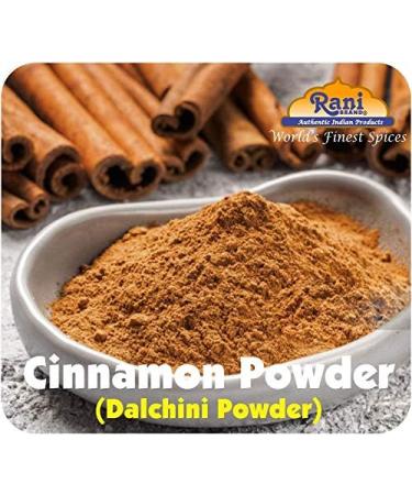 Rani Cinnamon Powder 3oz PET Jar - All Natural, Salt-Free, Vegan, Gluten Friendly - Non-GMO, Kosher Ground Cinnamon 85g - 1 Pack - Buy Online on GoSupps.com
