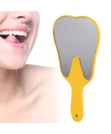 Buy 4 Color Cute Tooth Shaped Plastic Mirror - Perfect Gift for Women & Children | Ideal for Oral Clinics - Blue - Buy Online on GoSupps.com