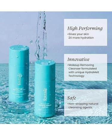 F_ox_Ta le Daily Duet Face Wash - Gentle Hydrating Cleansing & Makeup Remover with Hyaluronic Acid | All Skin Types | 100ml | International Shipping - Buy Online on GoSupps.com