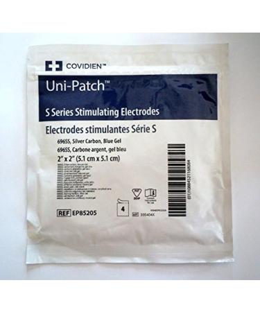 Uni-Patch 696SS Silver Carbon Blue Gel 2"x2" Electrodes (EP85205) - Buy Online on GoSupps.com