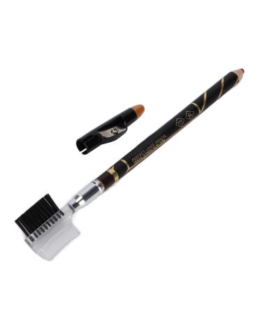 Waterproof Eyebrow Pencil Fluff Texture Easy to Color Long Lasting All Day Wear (Coffee)