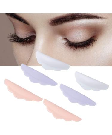 Eyelash Perming Pads Silicone Under Eye Pads for Longer Thicker Lashes 3 Pairs Made of Safe Reusable Silicone Material Suitable for All Skin Types - Buy Online on GoSupps.com