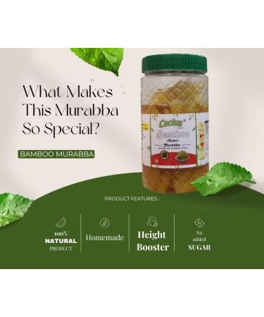 Saheli Homemade Bamboo/Bans Murabba "Height Improver and Immunity Booster" 400G - Buy Online on GoSupps.com
