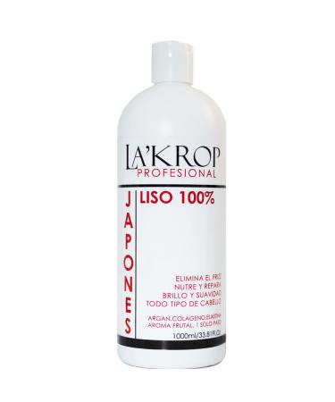LA ' KROP - Japanese Keratin Hair Straightening Treatment - Liso Japones - Permanent Keratin for Smooth Hair
