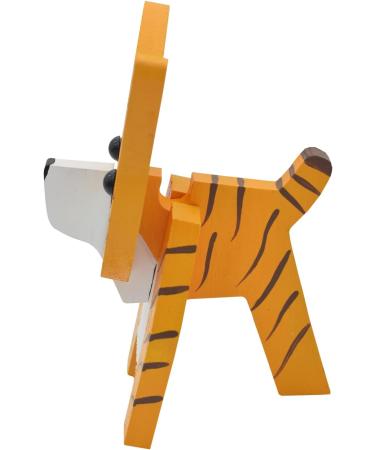 Vipbuy Cat-Shaped Wood Carved Glasses Holder | 3D Wood Puzzle Display Rack for Sunglasses | Unique Pet Lover Gift & Home Office Decor - Buy Online on GoSupps.com