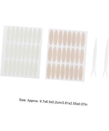 POPETPOP 3pcs Stickers Single Sided Eyelid Tape Eyelid Sticker Tape Double Eyelid Sticker Eye Patch Invisible mediumx3pcs - Buy Online on GoSupps.com