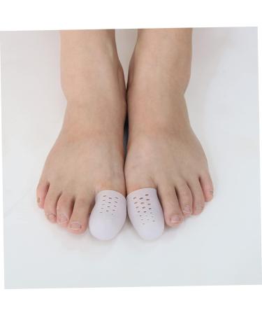 Havamoasa Big Toe Protector - Silicone Cap for Toe Corns, Calluses, Blisters - Breathable, Holes for Ingrown Toenails, Friction Reduction - Large - Buy Online on GoSupps.com