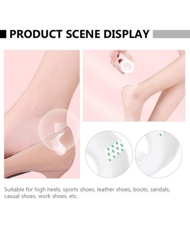Heel Moleskin Tape Rolls - Adhesive Bandages for Clear Blisters - Anti- Padding Foam Adhesive Heel Pads - Buy Online on GoSupps.com