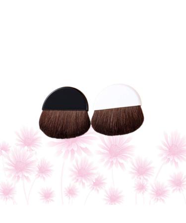 Buy Minkissy Blushing Brush Set - Portable Powder & Foundation Makeup Brushes for Men & Women | Ideal Travel Beauty Tools - Buy Online on GoSupps.com